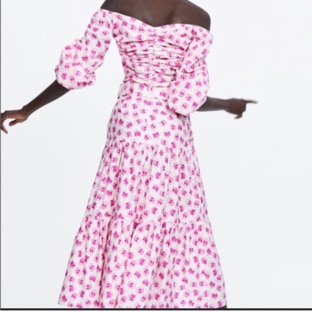 Zara flower print skirt with defect - Picture 3 of 6